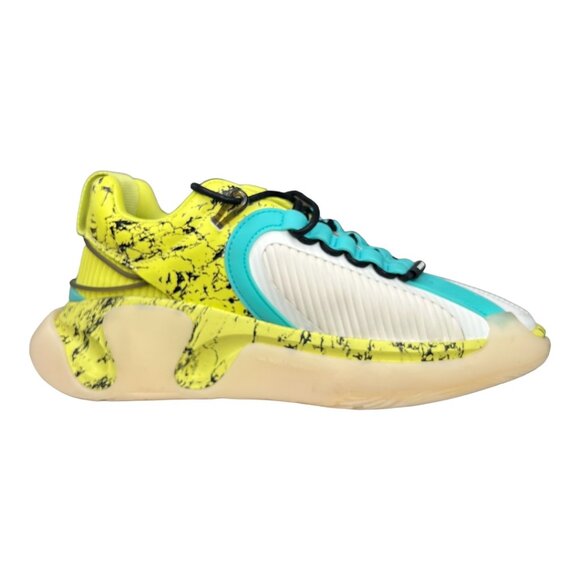 Balmain B Runner Platform Marble Print Sneaker - Picture 7 of 12